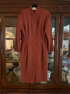 Vintage One of a kind Made in Italy wool dress